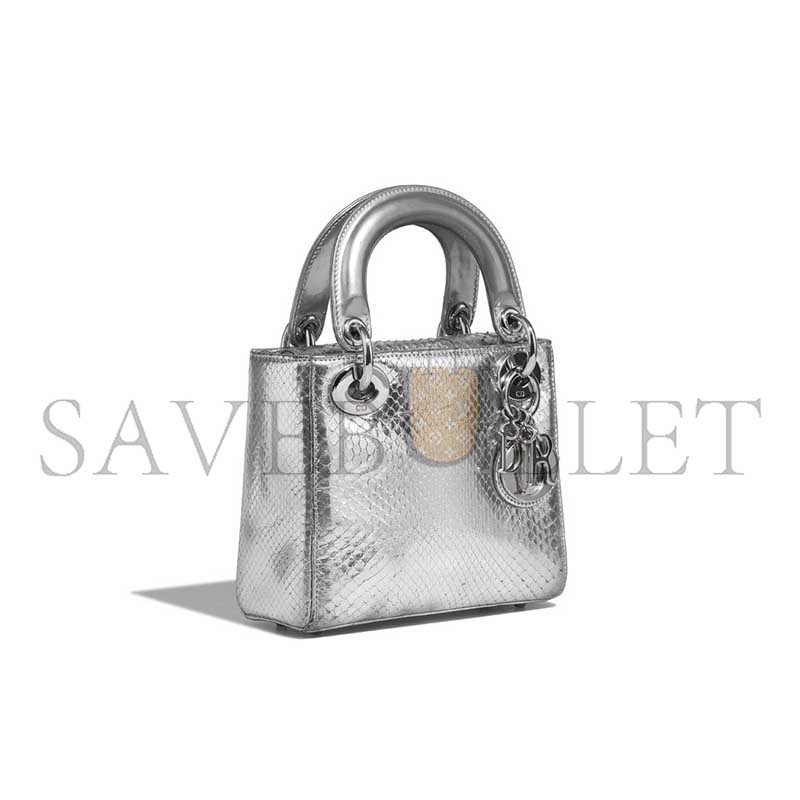 D*or lady mini python silver (17*15*7cm)